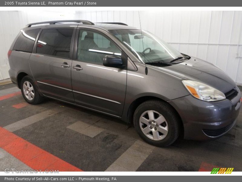 Phantom Gray Pearl / Stone 2005 Toyota Sienna LE
