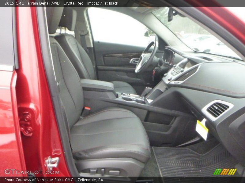 Crystal Red Tintcoat / Jet Black 2015 GMC Terrain Denali AWD