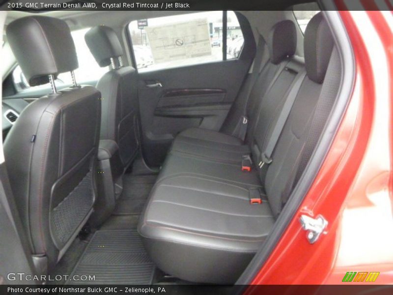 Crystal Red Tintcoat / Jet Black 2015 GMC Terrain Denali AWD