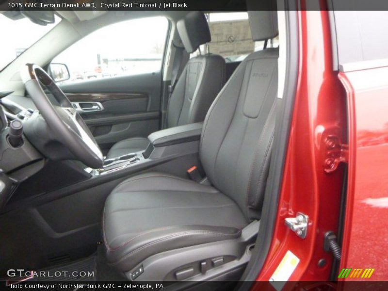 Crystal Red Tintcoat / Jet Black 2015 GMC Terrain Denali AWD