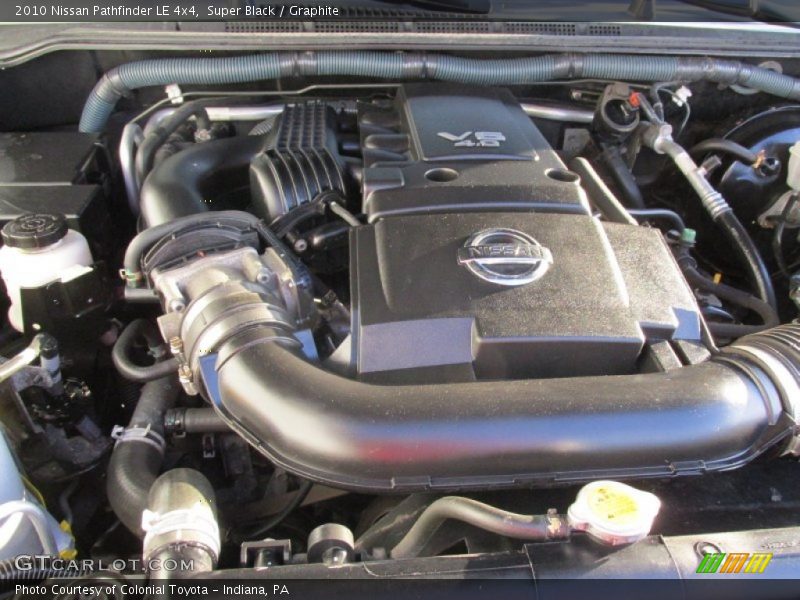 Super Black / Graphite 2010 Nissan Pathfinder LE 4x4
