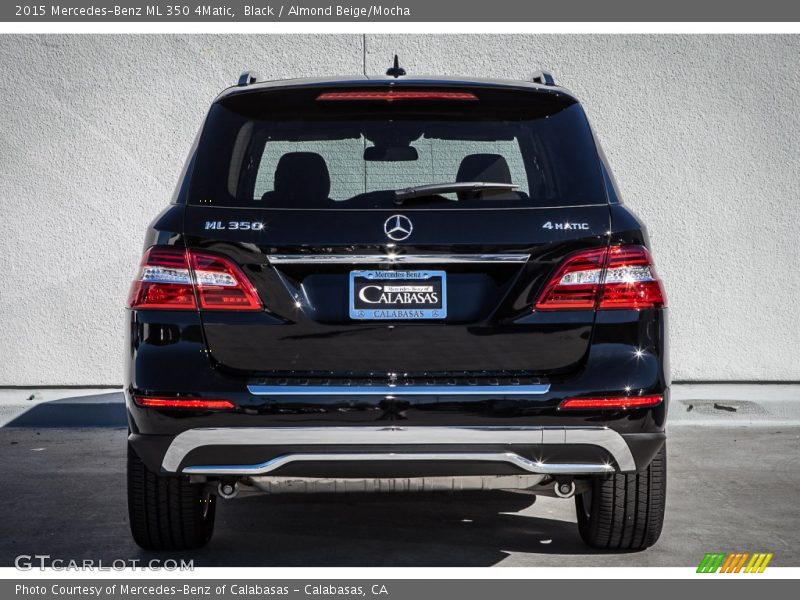 Black / Almond Beige/Mocha 2015 Mercedes-Benz ML 350 4Matic