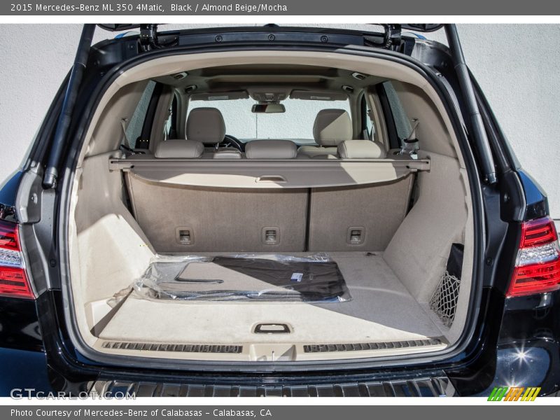 Black / Almond Beige/Mocha 2015 Mercedes-Benz ML 350 4Matic