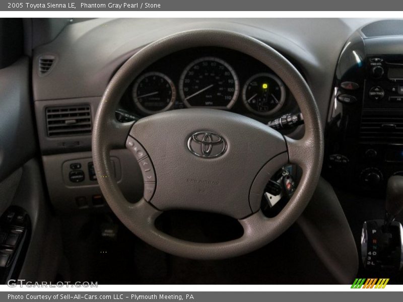 Phantom Gray Pearl / Stone 2005 Toyota Sienna LE