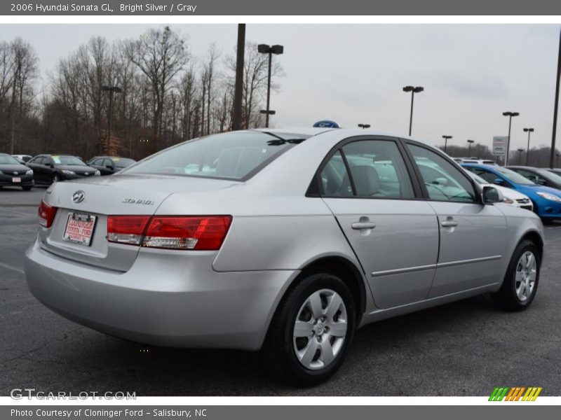 Bright Silver / Gray 2006 Hyundai Sonata GL