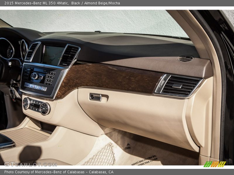 Black / Almond Beige/Mocha 2015 Mercedes-Benz ML 350 4Matic