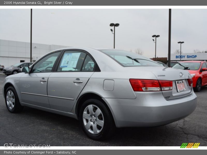 Bright Silver / Gray 2006 Hyundai Sonata GL