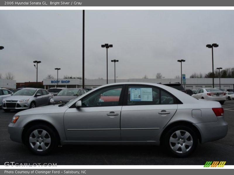 Bright Silver / Gray 2006 Hyundai Sonata GL