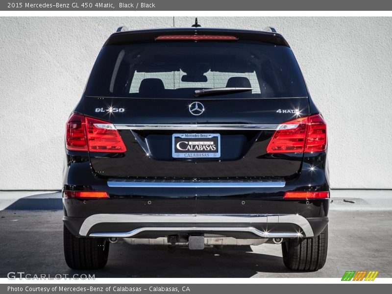Black / Black 2015 Mercedes-Benz GL 450 4Matic