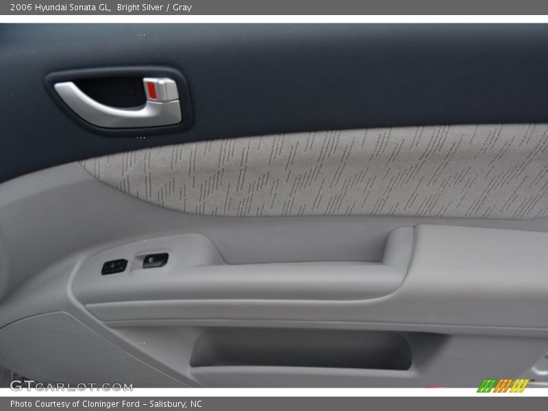 Bright Silver / Gray 2006 Hyundai Sonata GL