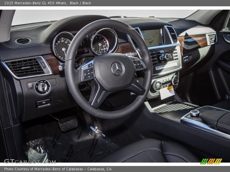 Black / Black 2015 Mercedes-Benz GL 450 4Matic