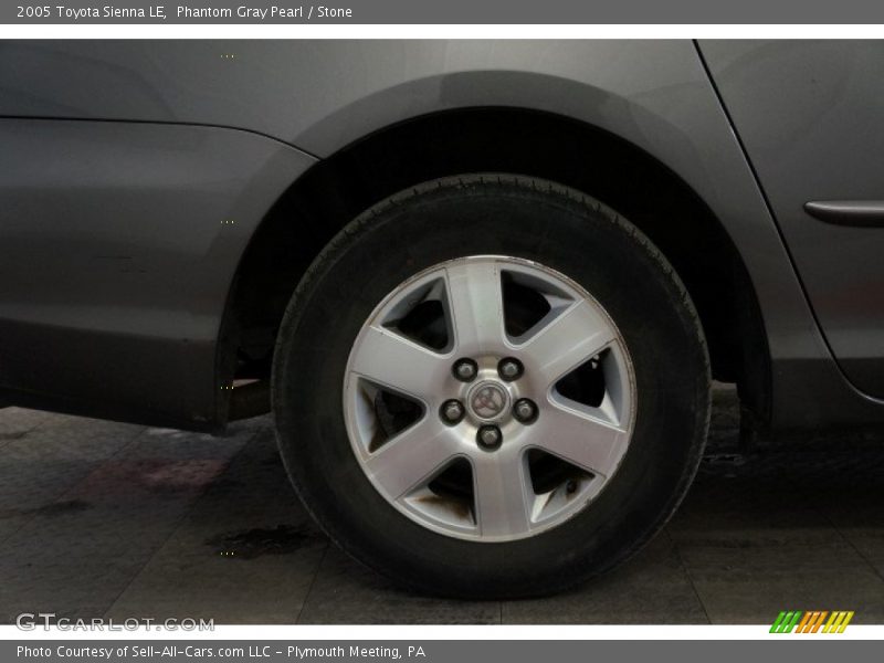 Phantom Gray Pearl / Stone 2005 Toyota Sienna LE