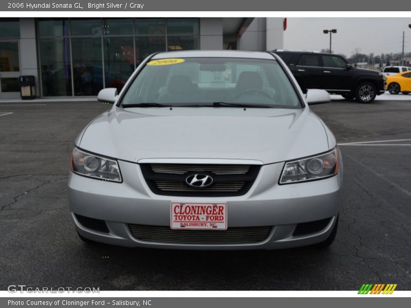 Bright Silver / Gray 2006 Hyundai Sonata GL