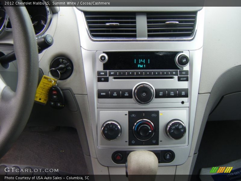 Summit White / Cocoa/Cashmere 2012 Chevrolet Malibu LS