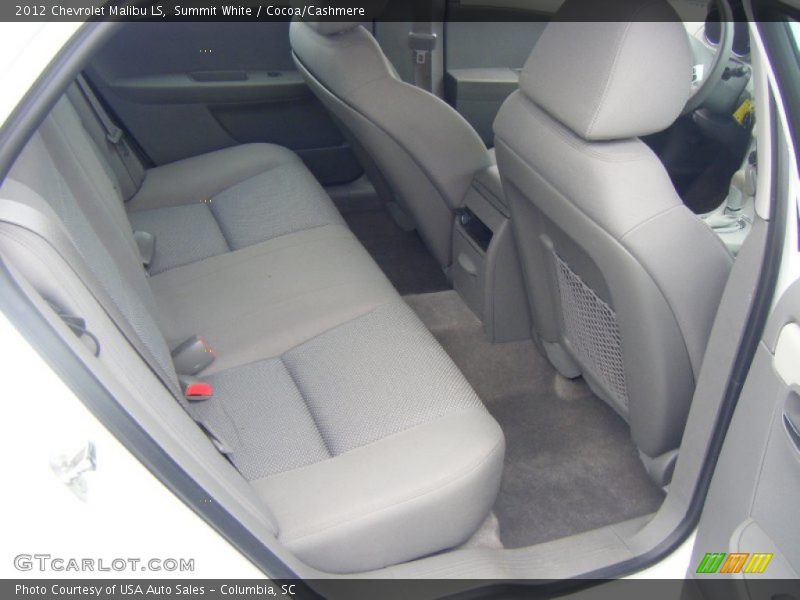 Summit White / Cocoa/Cashmere 2012 Chevrolet Malibu LS