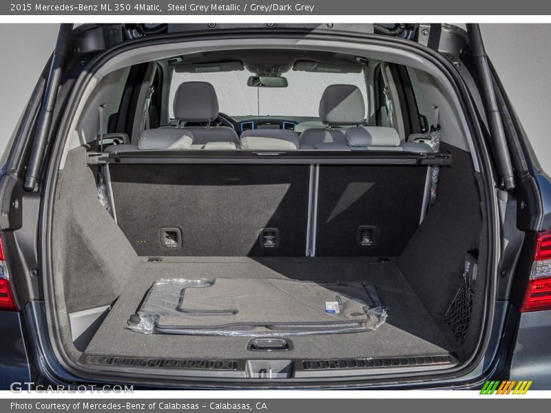  2015 ML 350 4Matic Trunk