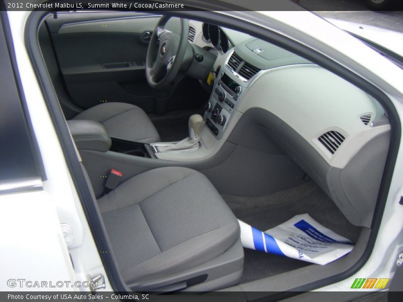 Summit White / Cocoa/Cashmere 2012 Chevrolet Malibu LS