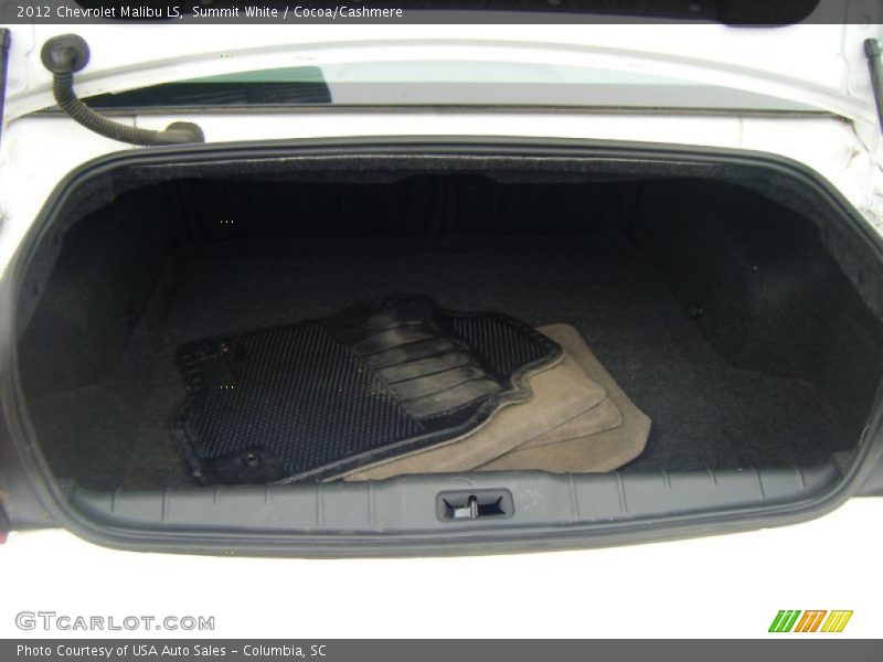Summit White / Cocoa/Cashmere 2012 Chevrolet Malibu LS