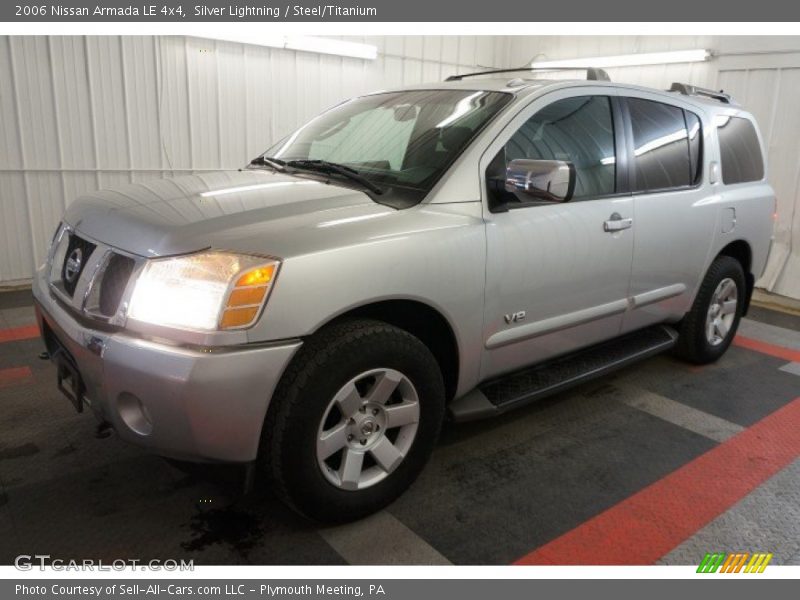 Front 3/4 View of 2006 Armada LE 4x4