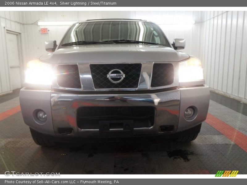 Silver Lightning / Steel/Titanium 2006 Nissan Armada LE 4x4