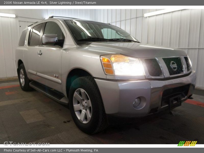 Silver Lightning / Steel/Titanium 2006 Nissan Armada LE 4x4