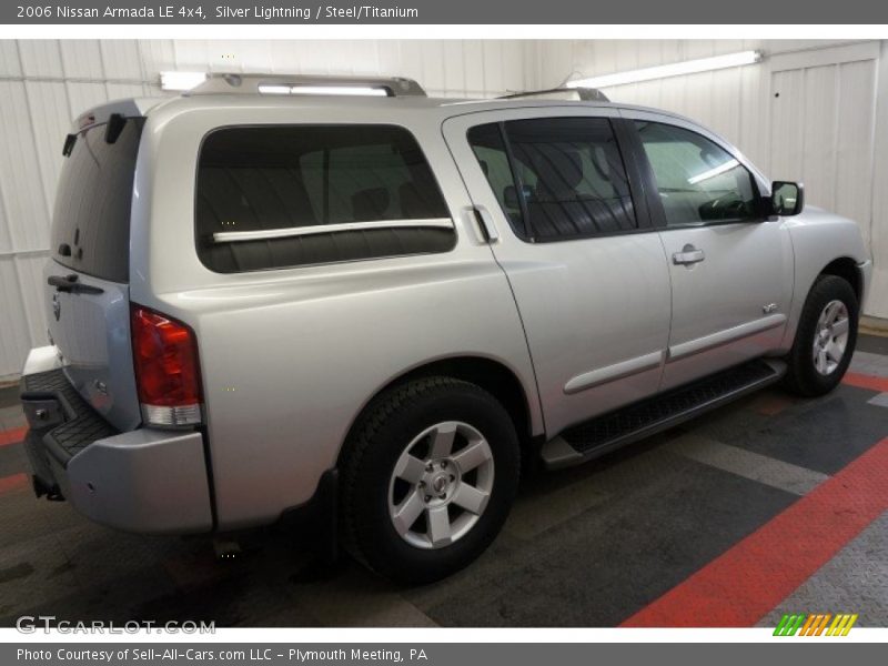 Silver Lightning / Steel/Titanium 2006 Nissan Armada LE 4x4
