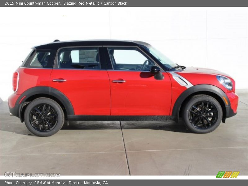 Blazing Red Metallic / Carbon Black 2015 Mini Countryman Cooper