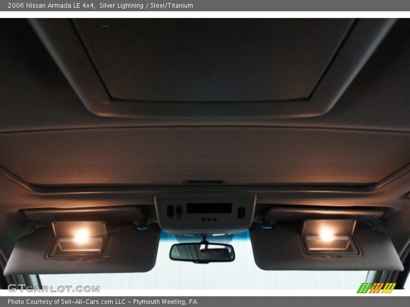 Silver Lightning / Steel/Titanium 2006 Nissan Armada LE 4x4