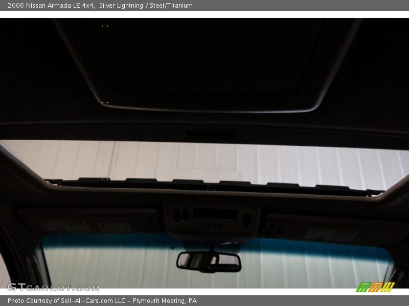 Silver Lightning / Steel/Titanium 2006 Nissan Armada LE 4x4