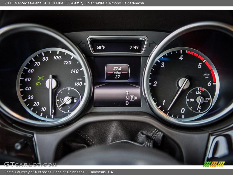  2015 GL 350 BlueTEC 4Matic 350 BlueTEC 4Matic Gauges