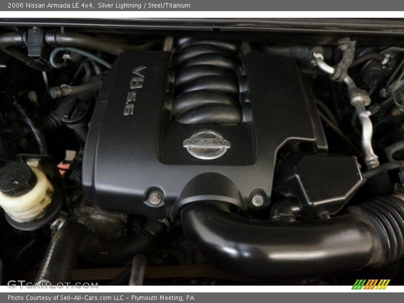 Silver Lightning / Steel/Titanium 2006 Nissan Armada LE 4x4