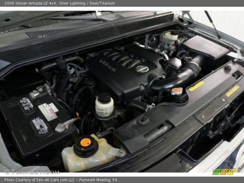 Silver Lightning / Steel/Titanium 2006 Nissan Armada LE 4x4