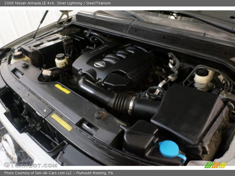 Silver Lightning / Steel/Titanium 2006 Nissan Armada LE 4x4