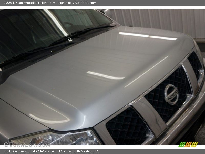 Silver Lightning / Steel/Titanium 2006 Nissan Armada LE 4x4
