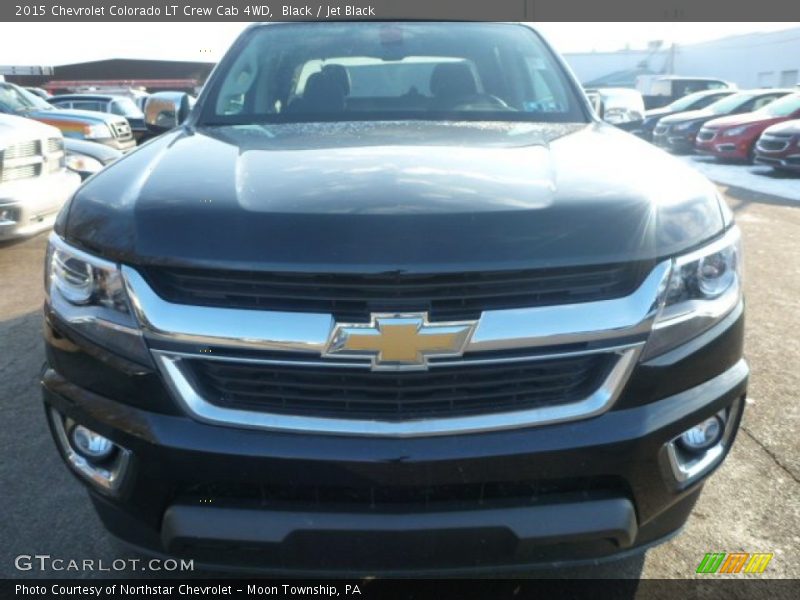 Black / Jet Black 2015 Chevrolet Colorado LT Crew Cab 4WD