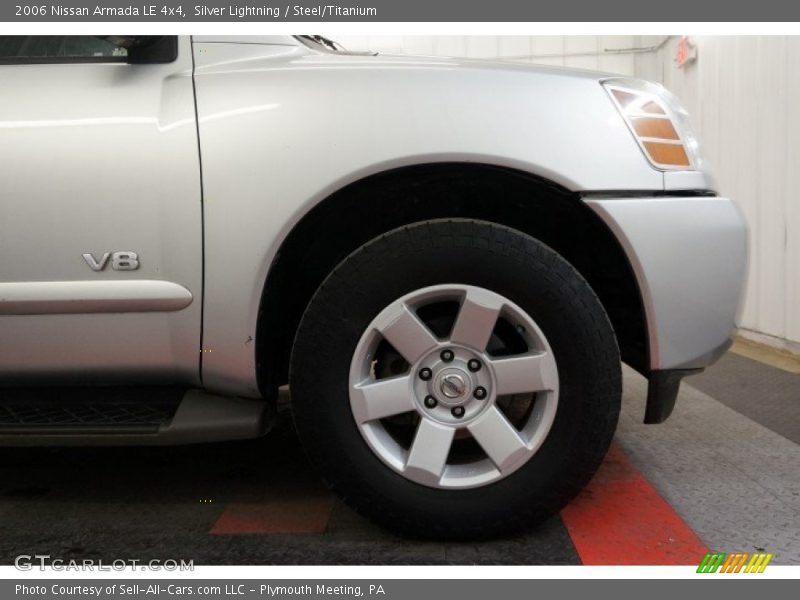 Silver Lightning / Steel/Titanium 2006 Nissan Armada LE 4x4
