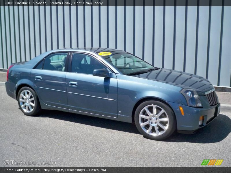 Stealth Gray / Light Gray/Ebony 2006 Cadillac CTS Sedan