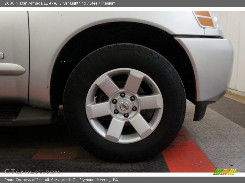 Silver Lightning / Steel/Titanium 2006 Nissan Armada LE 4x4