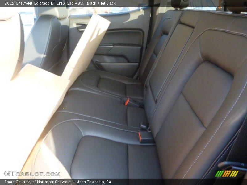 Rear Seat of 2015 Colorado LT Crew Cab 4WD