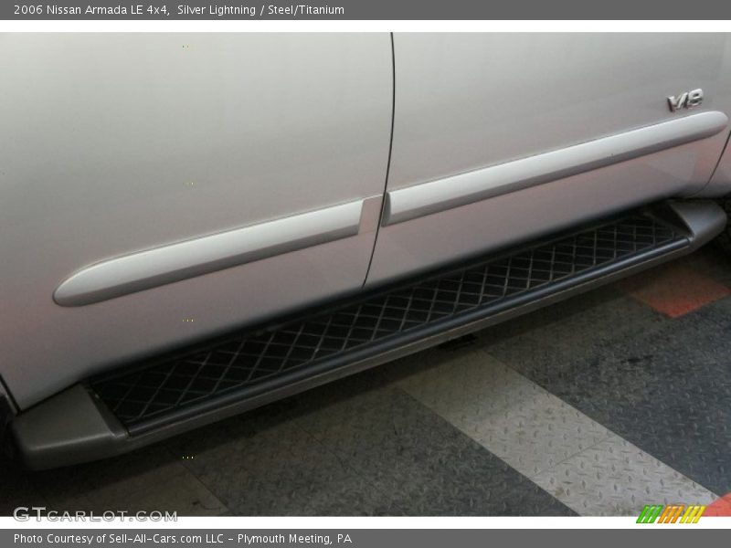 Silver Lightning / Steel/Titanium 2006 Nissan Armada LE 4x4