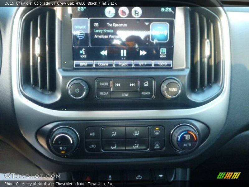 Controls of 2015 Colorado LT Crew Cab 4WD