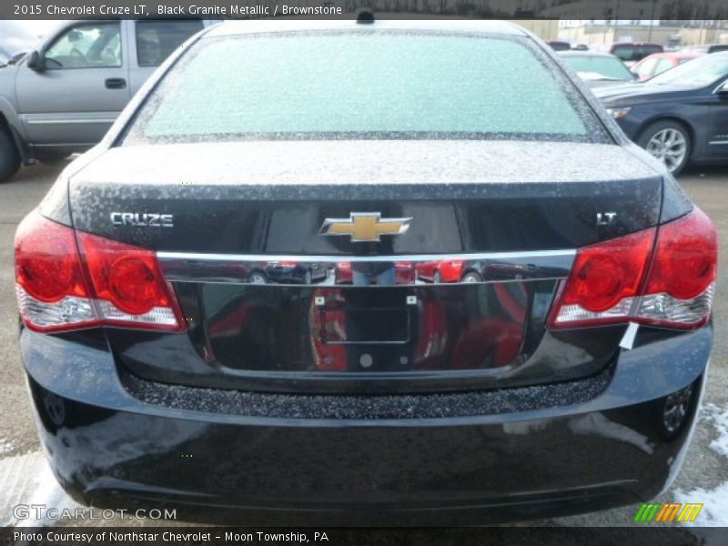 Black Granite Metallic / Brownstone 2015 Chevrolet Cruze LT