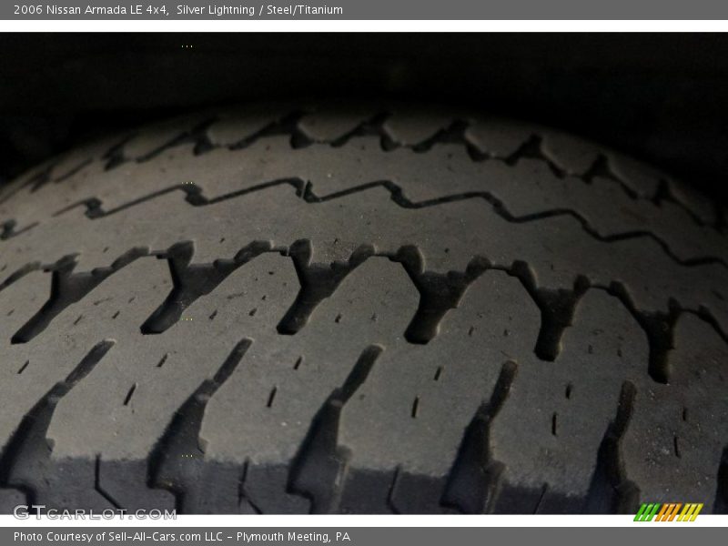 Silver Lightning / Steel/Titanium 2006 Nissan Armada LE 4x4
