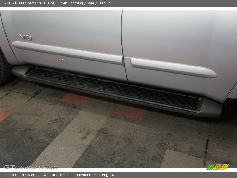 Silver Lightning / Steel/Titanium 2006 Nissan Armada LE 4x4