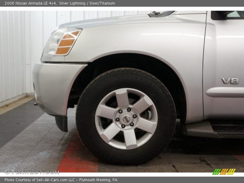 Silver Lightning / Steel/Titanium 2006 Nissan Armada LE 4x4