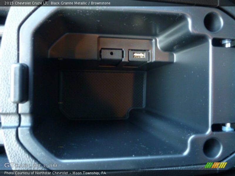 Black Granite Metallic / Brownstone 2015 Chevrolet Cruze LT
