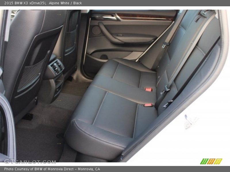 Alpine White / Black 2015 BMW X3 xDrive35i