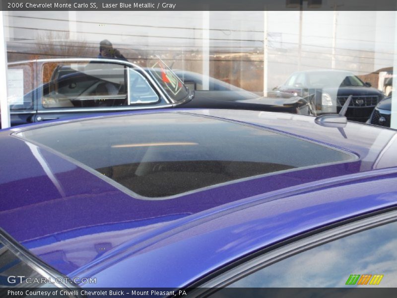 Laser Blue Metallic / Gray 2006 Chevrolet Monte Carlo SS