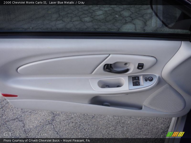 Laser Blue Metallic / Gray 2006 Chevrolet Monte Carlo SS