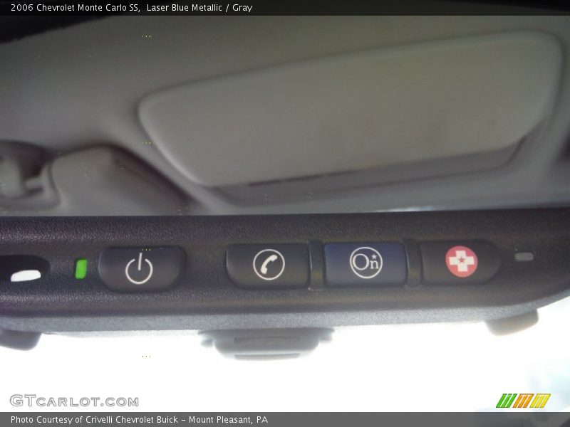 Laser Blue Metallic / Gray 2006 Chevrolet Monte Carlo SS